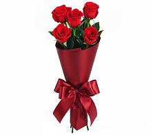 Букет 5 Красных роз Эдлесс Лав в Лазаревское