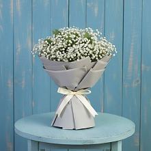 Букет цветов из:  Гипсофила в Лазаревское