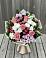 Букет цветов из: Альстромерии, Гвоздики, Розы и Хризантемы в Лазаревское