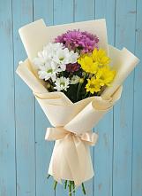 Букет цветов из:  Хризантемы #REPLACE_PRED# Лазаревское