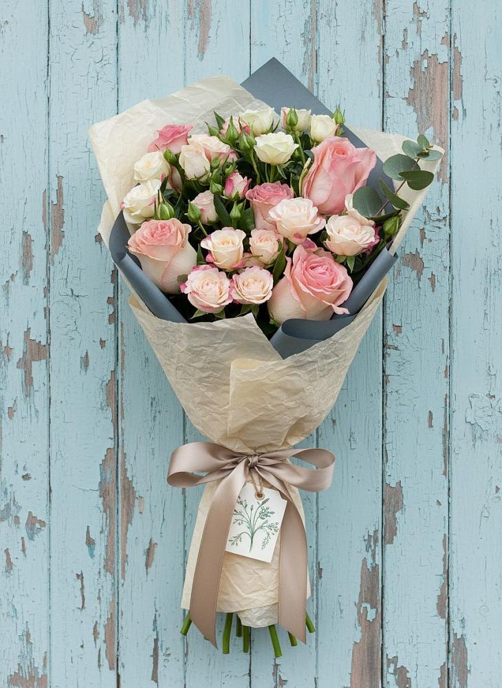 Букет цветов из: Розы в Лазаревское