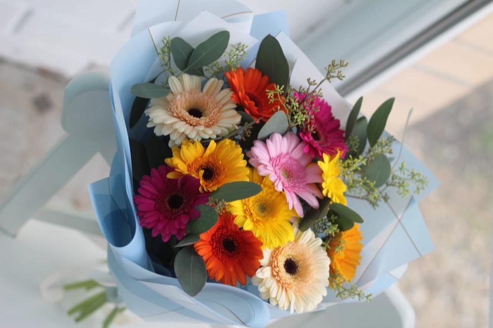 Букет цветов из: Герберы в Лазаревское