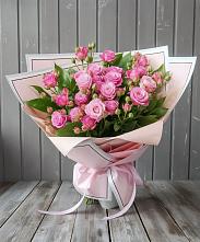 Букет Розовый кустик #REPLACE_PRED# Лазаревское