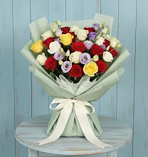 Букет цветов из:  Розы в Лазаревское