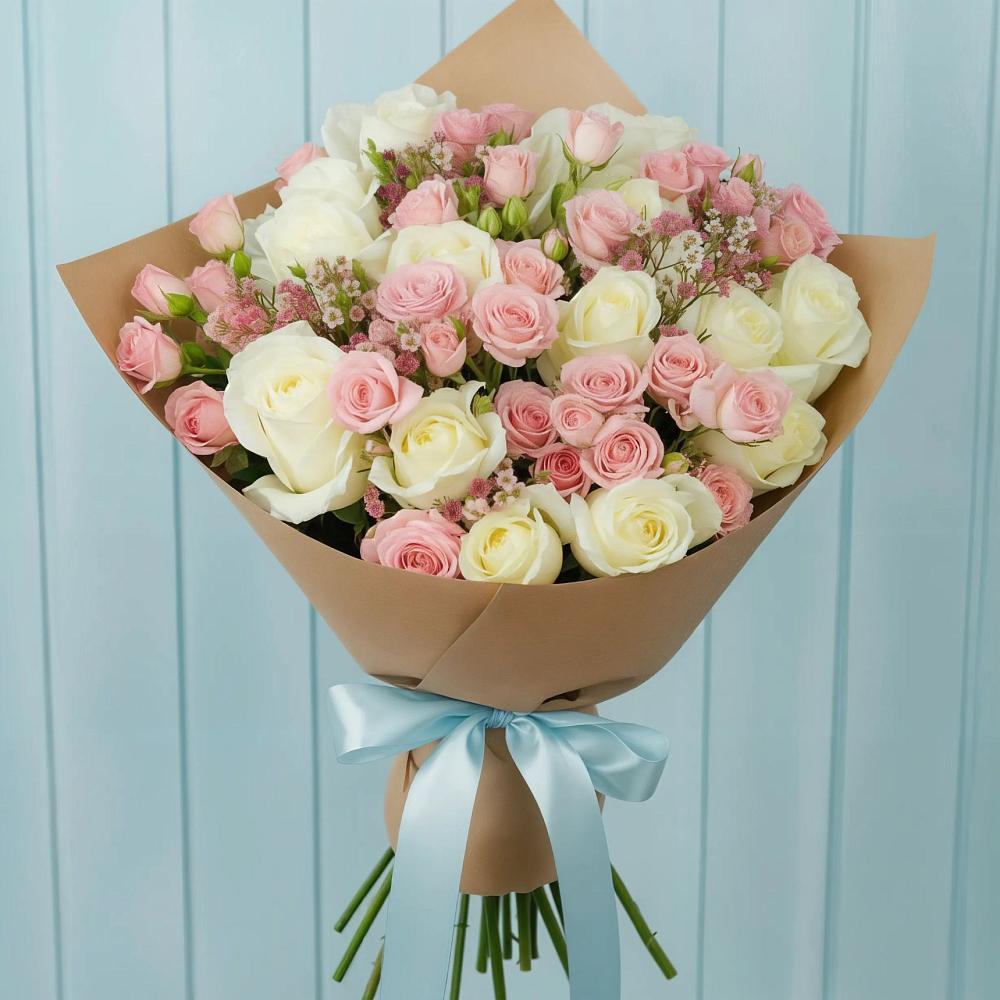 Букет цветов из: Розы в Лазаревское