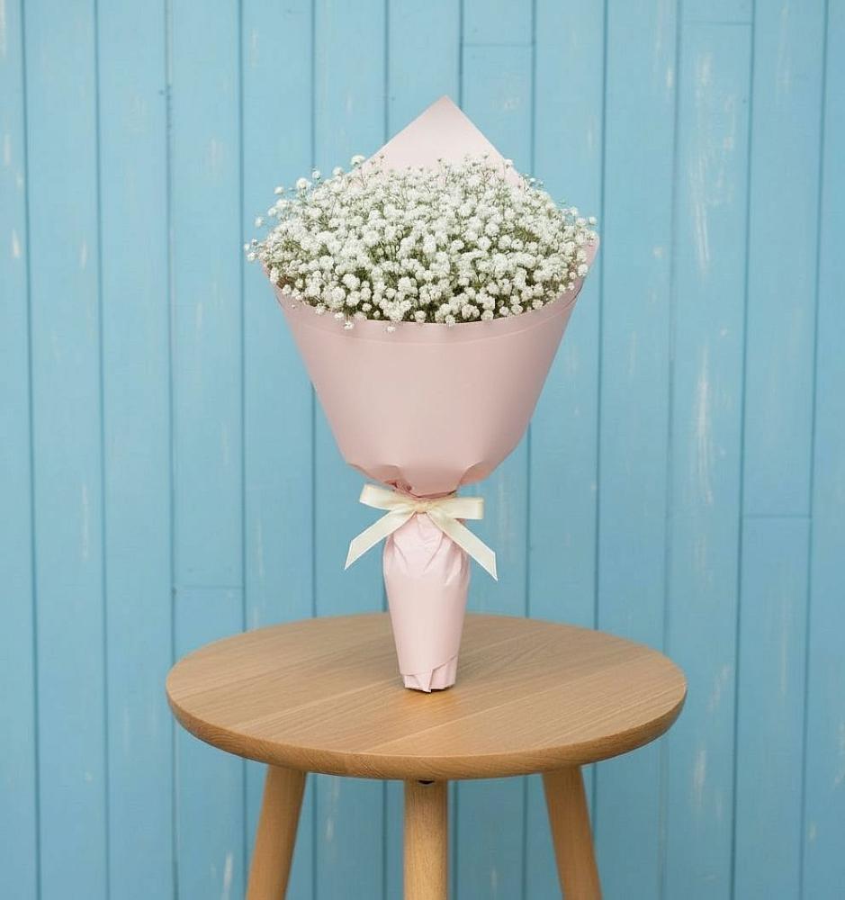 Букет цветов из: Гипсофила в Лазаревское