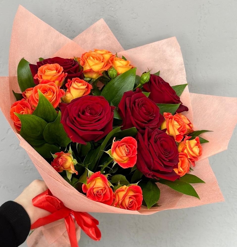 Букет Любовь и восторг в Лазаревское