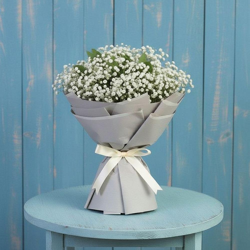 Букет цветов из: Гипсофила в Лазаревское