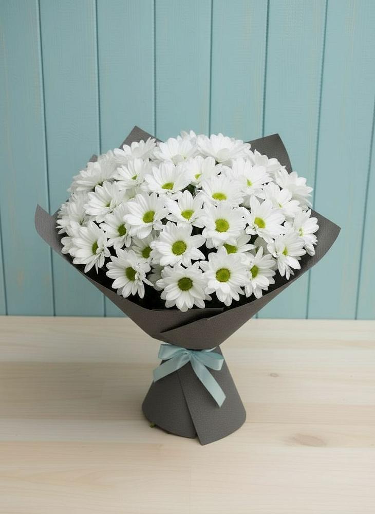 Букет цветов из: Хризантемы в Лазаревское