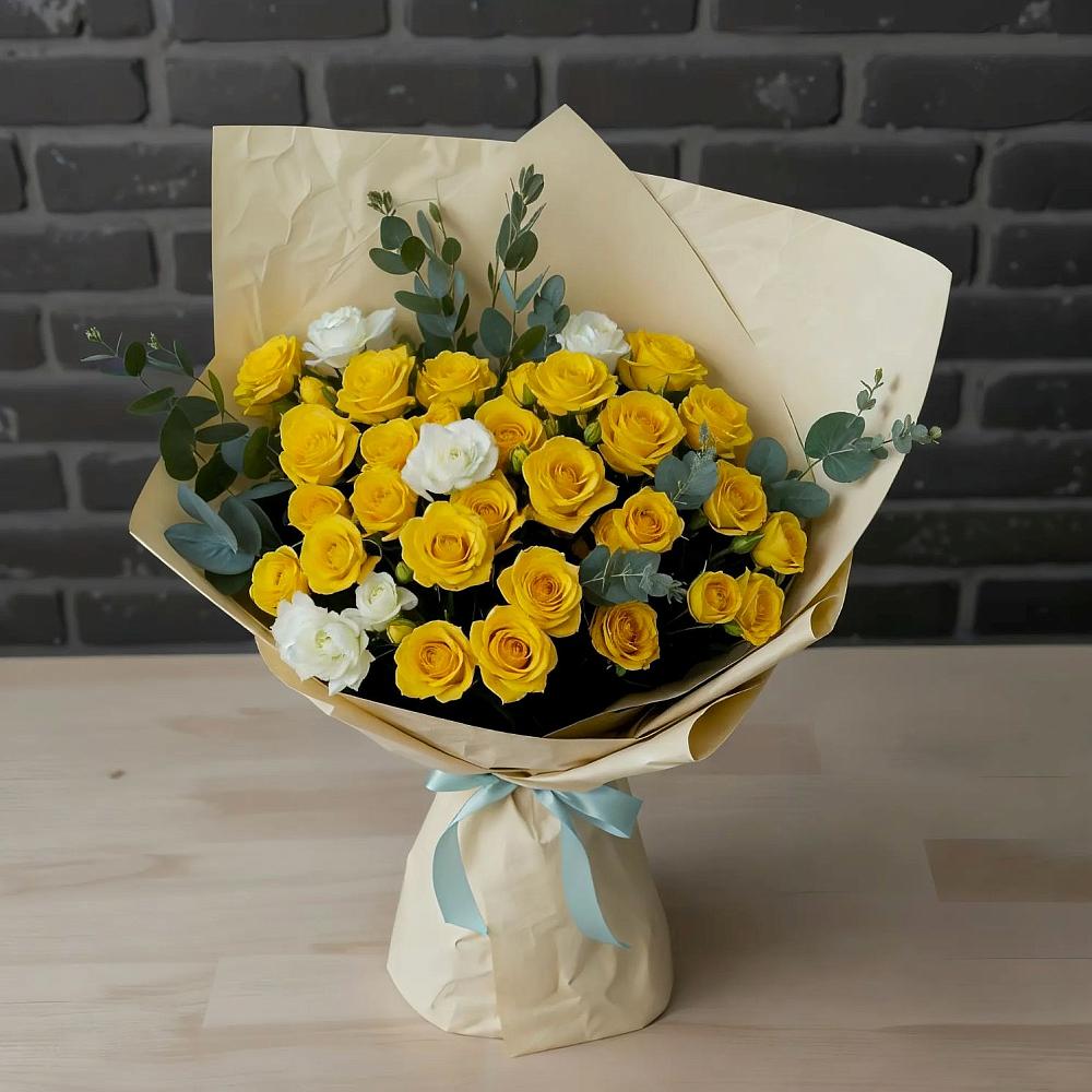 Букет цветов из: Розы в Лазаревское