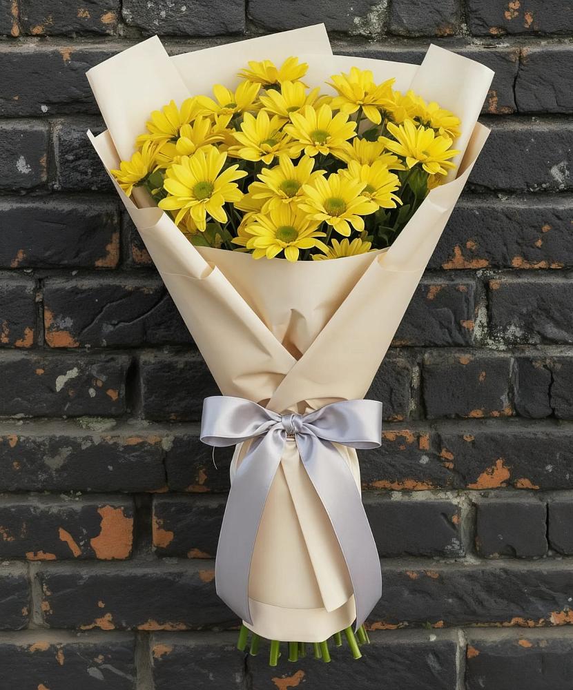 Букет цветов из: Хризантемы в Лазаревское
