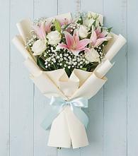Букет цветов из:  Лилии в Лазаревское